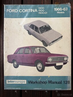 FORD CORTINA mk2 originalni montazni manualy - 2