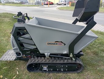 hydraulický dumper, stavební kolečko, dumper - 2