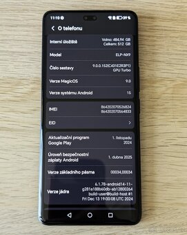 zánovní Honor 200 Pro, záruka ještě rok a čtvrt - 2