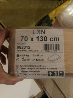 fakro nastavny ram LXN 70x130 - 2