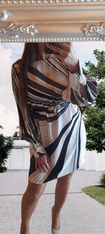 H&M halenkové elegantní šaty Richard Allan kolekce - 2