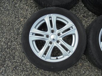 PRODÁM ALU KOLA ROZTEČ 4x114,3 R16 ET40 - PNEU 205/55 R16 - 2