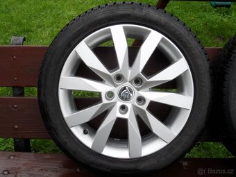 Alu kola Škoda Octavia+ Zimní Pneu 205/55/17 5x112 ET 48 - 2
