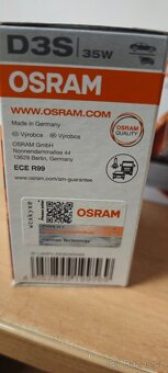 Xenonová výbojka OSRAM D3S 66340HBI - 2