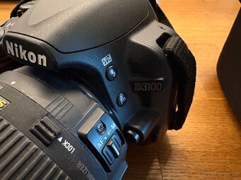 Nikon D3100 + 2x objektiv + brasna - 2