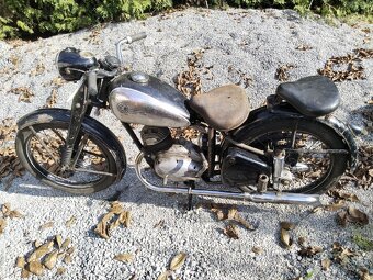 ČZ 150 C odpružená - 2