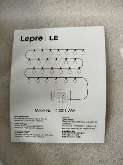 Solární světla girlandy - 2