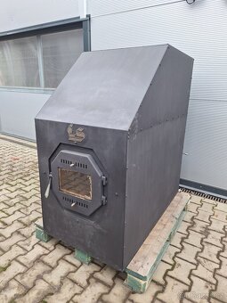 Teplovzdušná kamna Turbo 50 kW. - 2