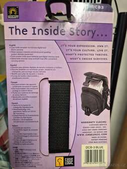 Brašna Case Logic DCB3 modrá nová - 2