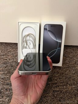 Apple iPhone 16 Pro 1tb White. Zaruka, 93% baterie, top stav - 2