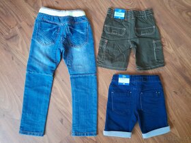 Nové kalhoty a kraťasy v. 104 - 2