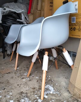 Designové plastové židle 2ks - 2