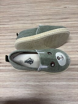 Jarní/letní plátěné botky - 2