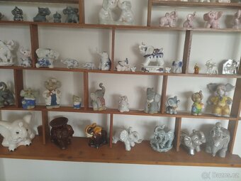 Sbírka keramických slonů - 2