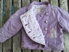 Bavlněný elegantní kabátek Next - vel. 86 - 2