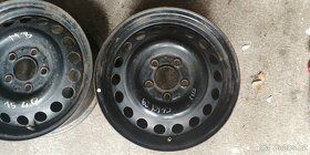 Mercedes W124 15" plechové disky 2ks - 2