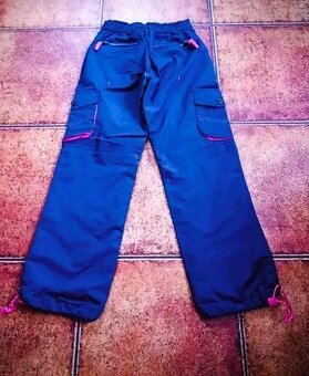 Zateplené kalhoty vel. 134 - 2