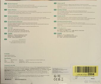 klávesnice s pouzdrem pro iPad 12,9 - 2