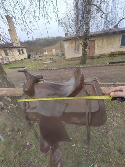 westernové sedlo - 2