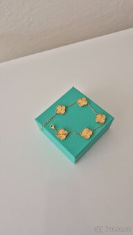 Zlatý náramek guilloché - 2