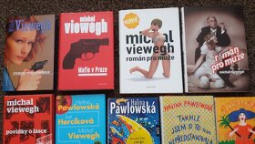 Knihy pro ženy - Halina Pawlowská, Vl. Páral, M. Viewegh - 2