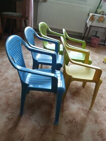 Dětské plastové židličky - 2