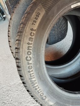 Prodám zimní kola Continental 215/55/16 - 2