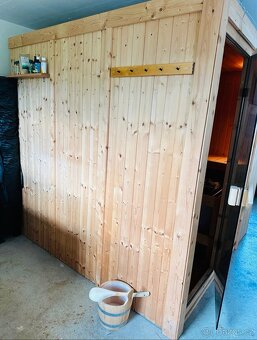 Finska sauna Karibu 2x2m 8kW - 2
