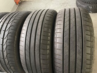 prodám letní pneumatiky 235/50/18 Pirelli,Bridgestone sada - 2
