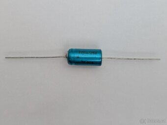 Kondenzátor elektrolytický 220uF/25V TESLA TF009 - 2