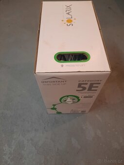 Instalační kabel CAT5e - UTP - PVC Solarix - 2