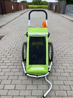 Cyklovozík Croozer pro 1 dítě (trojkombinace) - 2