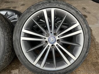 Original alu sada MB CLS W257 R19 + letní pneu - 2