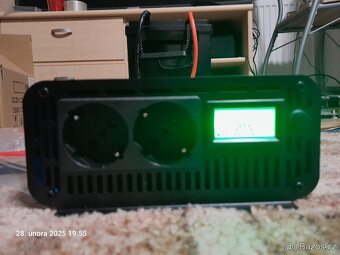 Prodám nový sinusový měnič napětí 12-230V 2500-5000W - 2