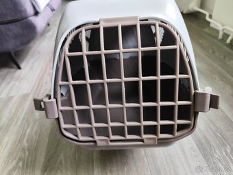 Plastový přepravní box pro kočku/psa/králíka - 2