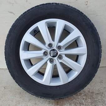 Alu kola Seat 15" 5x100, letní Falken 185/65R15 - 2