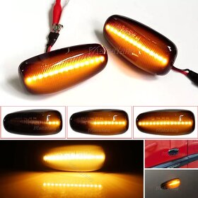 LED dynamické blinkry Mercedes w208,w210,w202,SLK - 2