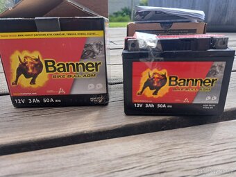 Motobaterie Banner 50314- YTX4L-BS, 12V, 3Ah, 50A - 2
