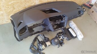 Airbagová sada Volkswagen Tiguan s originální deskou - 2