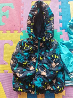 Jarní podzimní zimní bunda 92 18- 24 měsíců - 2