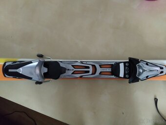 Set sjezdové lyže Head 150 cm,vázání Tyrolia ,boty,hůlky - 2