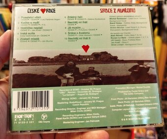 CD ČESKÉ SRDCE - SRDCE Z AVALONU (nejlevněji) - 2
