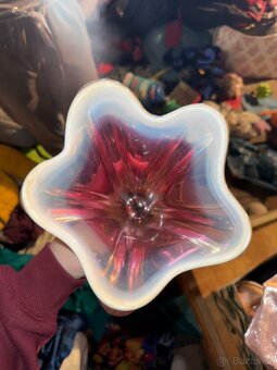 Váza hutní sklo - 2