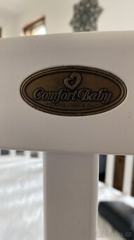 Dětská postýlka 7v1 OVÁLNÁ bílá - 2