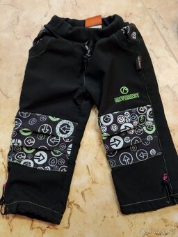 Prodám dětské softshellové kalhoty - 2