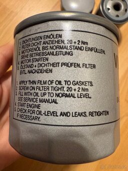 VW AG 04E115561H Oil Filter x4 - 2