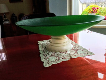 Skleněná mísa-objekt - 2