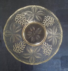 Retro skleněná mísa (aut. František Pečený) - 2