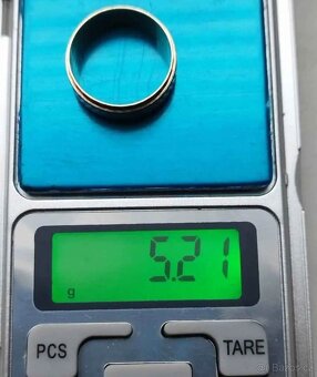 Prodám zlatý prsten 14k. - 2