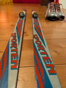 Dětské běžky 150 cm + boty velikost 33 (SNS) - 2